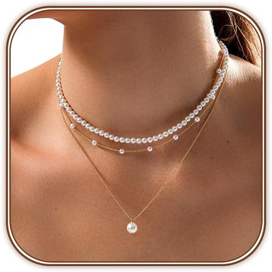 Elegance Redefined: Discover the Zeffy Gold Pearl Jewelry Set!