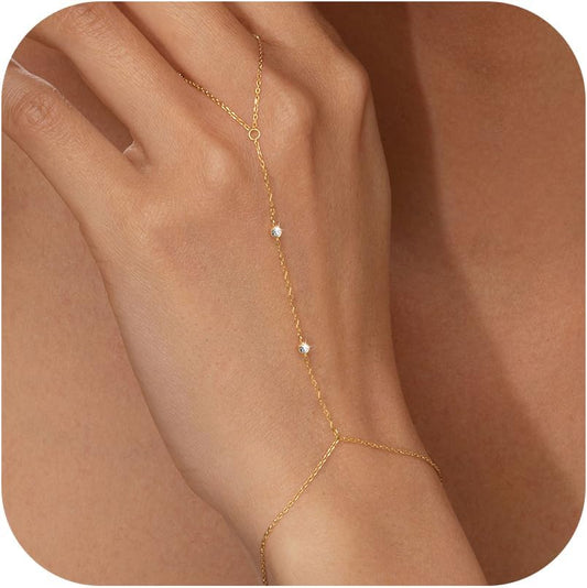 Shine Bright: Discover the Trendy 14K Gold Plated Bracelets for Women!
