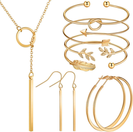 Elevate Your Style: Hicarer Simple Bar Jewelry Set Reviewed!